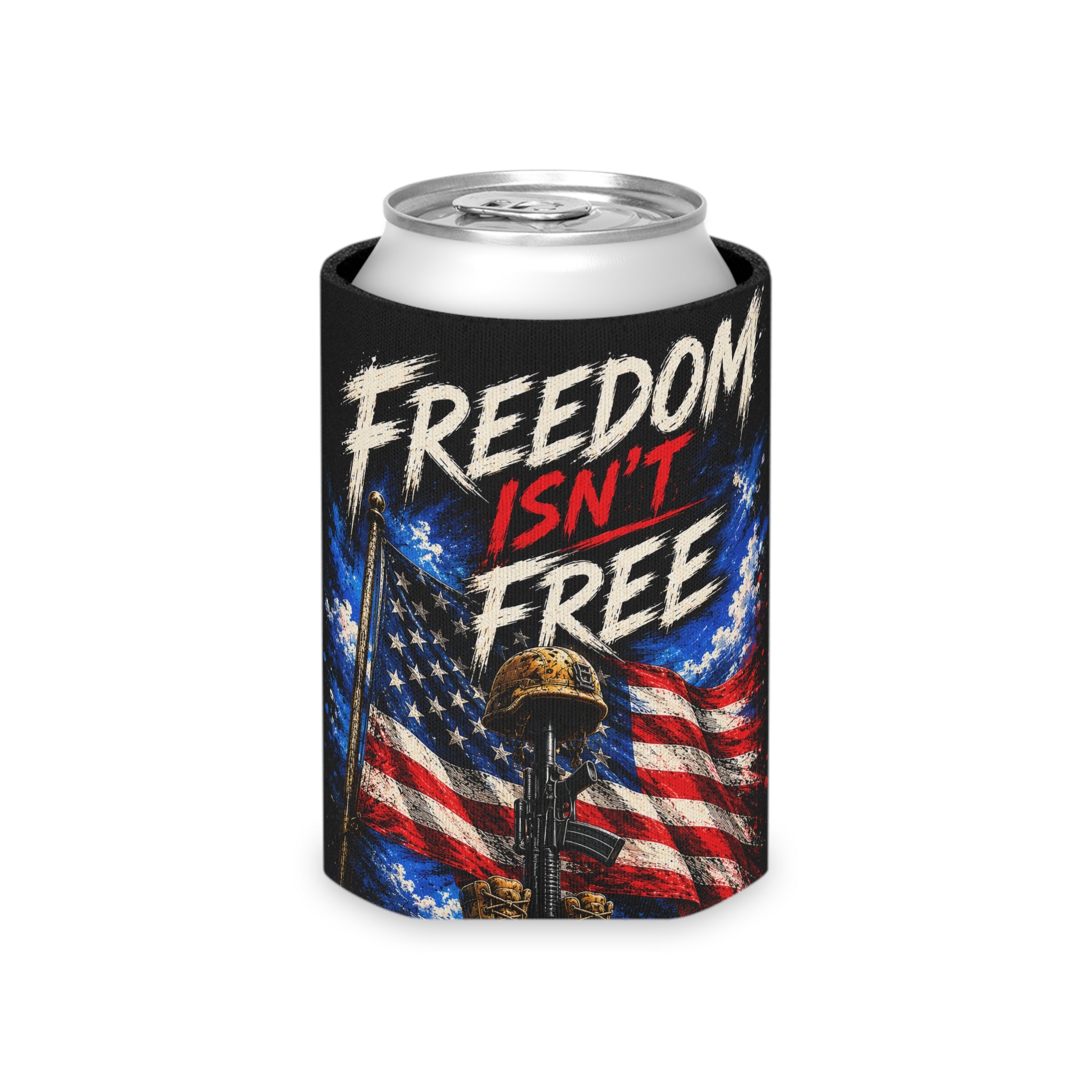 EZDAZE FREEDOM ISNT FREE CAN COOLER