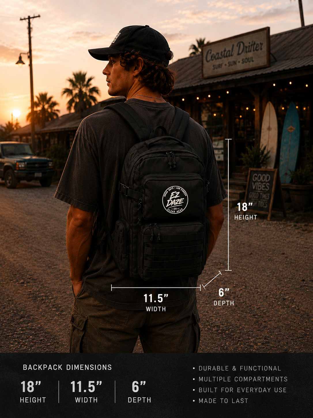 EZDAZECO BACKPACK